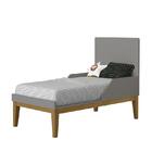 Berço Mini Cama Classic Com Pés Amadeirado E Colchão Supreme