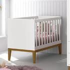 Berço Mini Cama Classic Com Pés Amadeirado - Reller Móveis