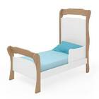Berço Mini Cama Colonial Amore Carvalho / Branco - Qmovi (ref