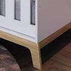 Berço Mini Cama Com Colchao 130x70 Favo De Mel Fm012 Completa