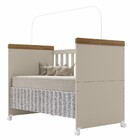 Berço Mini Cama Com Rodízios E Suporte Para Mosquiteiro Mdf L