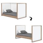 Berço Mini Cama Confete Com Colchão Baby Physical - Móveis He