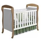 Berço Mini Cama Danny Com Colchão D18 De 10cm Bege - Reller M