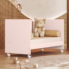 Berço Mini Cama Doce Sonho 77,0cm X 74,0cm X 133,0cm Rosa
