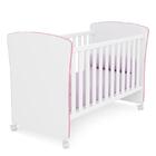 Berço Mini Cama Doce Sonho Com Perfil E Rodízios - Qmovi