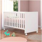 Berço Mini Cama Doce Sonho Com Rodizios Certificado Pelo Inme