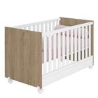 Berço Mini Cama Doce Sonho Com Rodízios - Qmovi