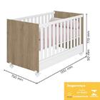 Berço Mini Cama Doce Sonho Com Rodízios - Qmovi