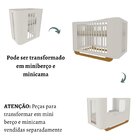 Berço Mini Cama Em Mdf Grade Fixa Neo Verde