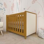 Berço Mini Cama Estofado Madeira Maciça Tudor