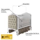 Berço Mini Cama Flex Harmonia - Branco