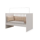 Berço Mini Cama Grade Móvel Giovana Branco