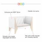 Berço Mini Cama Hope  Branco