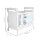 Berço Mini Cama Joaquim Branco