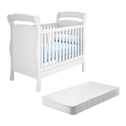 Berço Mini Cama Joaquim Branco Com Colchão