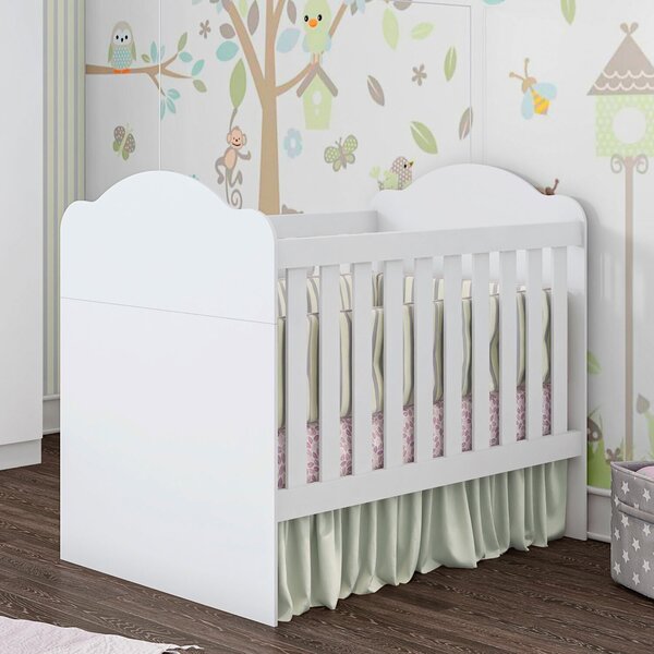 Berço Mini Cama Montessori 3 Em 1 Yupi 70  Branco