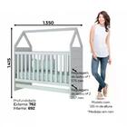 Berço Mini Cama Montessoriana 100% Mdf Cabana I15 Henn