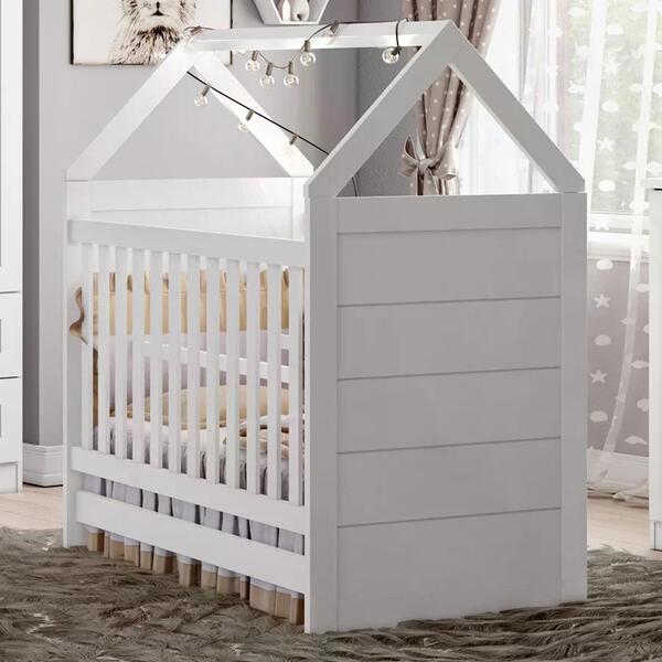 Berço Mini Cama Montessoriana 100% Mdf Cabana I15 Henn