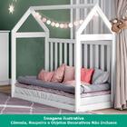 Berco Mini Cama Montessoriana Mdf I15 Com Colchao Henn