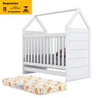 Berco Mini Cama Montessoriana Mdf I15 Com Colchao Henn