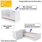 Berço Mini Cama Multifuncional Cama Auxiliar Bb690 Comm