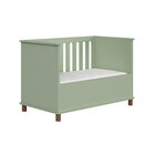 Berço Mini Cama Padrão Americano 2 X 1 Atenna Verde