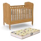 Berço Mini Cama Provence New Com Colchão Supreme - Matic Móve