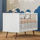 Berço Mini Cama Q Encanto Retrô Com Colchão Baby Physical - Q