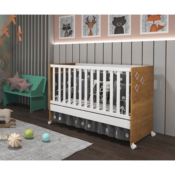 Berço Mini Cama Regulável Com Suporte Para Mosquiteiro Sonett