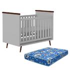 Berço Mini Cama Retrô Melinda Com Colchão Physical - Phoenix