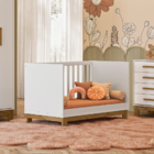 Berço Mini Cama Salamanca Branco Acetinado