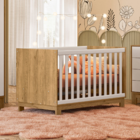 Berço Mini Cama Salamanca Freijó Branco Acetinado