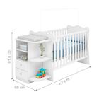 Berço Mini Cama Winter Branco