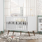 Berço Mini Cama Wood Branco