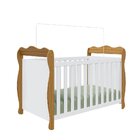 Berço Minicama 3 Em 1 100% Mdf Alice Espresso Móveis Branco/a