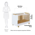 Berço Minicama 4 Em 1 Americano 100% Mdf Levy Espresso Móveis