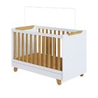 Berço Minicama 4 Em 1 Americano 100% Mdf Levy Espresso Móveis