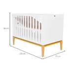 Berço Minicama Amor Perfeito I Branco E Pinus