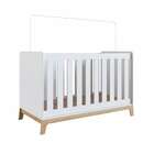 Berço Minicama Favo De Mel Branco