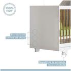Berço Minicama Flocos Tigus Baby Branco