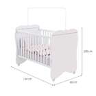 Berço Minicama Magia Neve