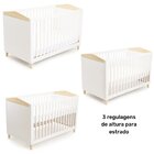 Berço Minicama Safari Branco/nature Ecológico