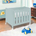 Berço Moises Encanto  02 Em 01 Com Colchão E Rodízios Menta