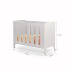 Berço Moises Encanto Cercadinho + Colchão 2 Regulagem Branco