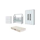 Berço Montessoriano Americano, Cômoda Labirinto E Guarda Roup