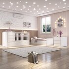 Berço Multifuncional 3 Gavetas Alicia Branco