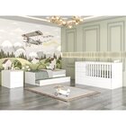 Berço Multifuncional 3 Gavetas Alicia Branco