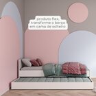 Berço Multifuncional Com Cama Auxiliar Cômoda 2 Gavetas 2 Nic