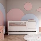 Berço Multifuncional Com Cama Auxiliar Cômoda 2 Gavetas 2 Nic