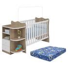 Berço Multifuncional Doce Sonho Com Colchão Baby Physical - Q